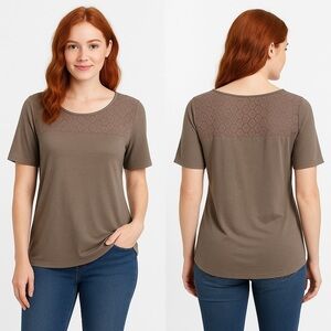 Gap Brown Women's Blouse Medium